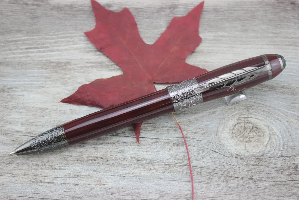Wholesale price Promotional ballpoint pen Metal Silver Gift Sets Pens Stationery Office Supply