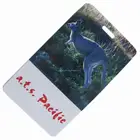 Hard Plastic Luggage Tag Name Bag Card Holder Travel Suitcase Baggage