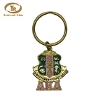 Promotional High Quality Enamel Plating Metal Alloy Custom Souvenir Keyring