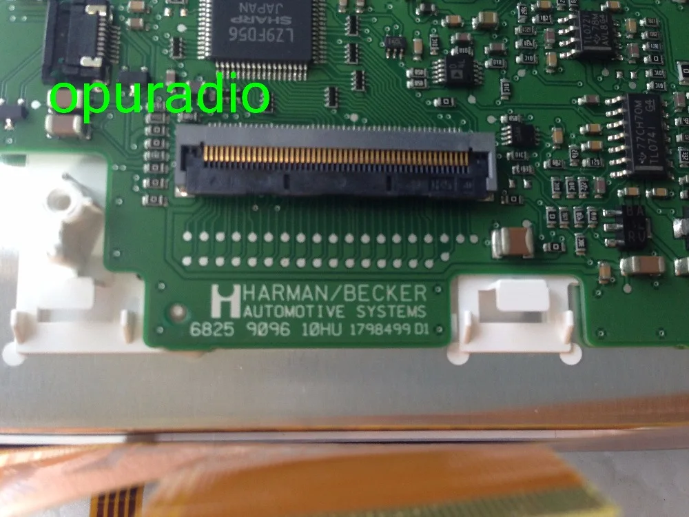 LQ065T5DG02 LCD Display with Touch screen PCB for Harman Becker Chrysler Dodge GM car Navigation radio (5)_
