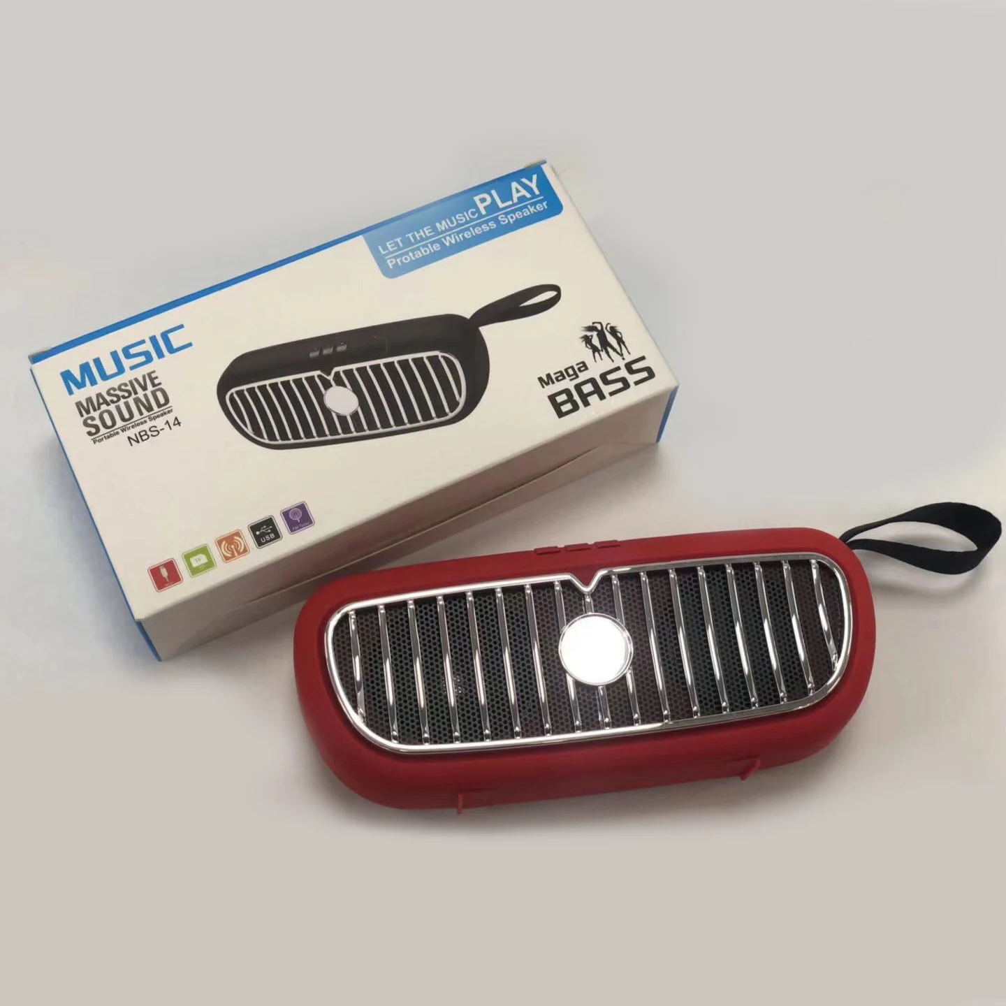 NBS-11 12 13 14 massive audio mini music bluetooth portable speaker bass - ANKUX.COM