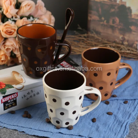 oxgift fancy wave pot ceramic porcelain coffee milk water cup