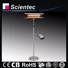 Scientec AH18CSR-SS Hot Sale Freestanding Stainless Steel Stand Electric Heater Manufacture