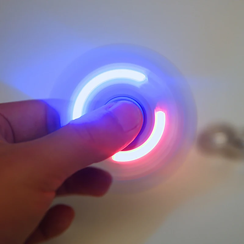 LED Spinner Fidget Hand Spinner Copper