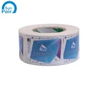 China made printed company logo self-adhesive sticker Label
