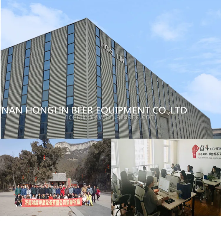 1000l Brewery Equipment Beer Fermenting Beer Processing Plant