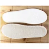 Top quality white comfortable wool inner height gel insole for foot