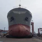 Ship airbag for launching or landing