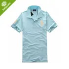 Factory Direct High Quality t shirt polo for men custom logo cotton with performance
