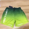 High quality Hawaii style print green or red beach board short pants swim shorts for men and boys