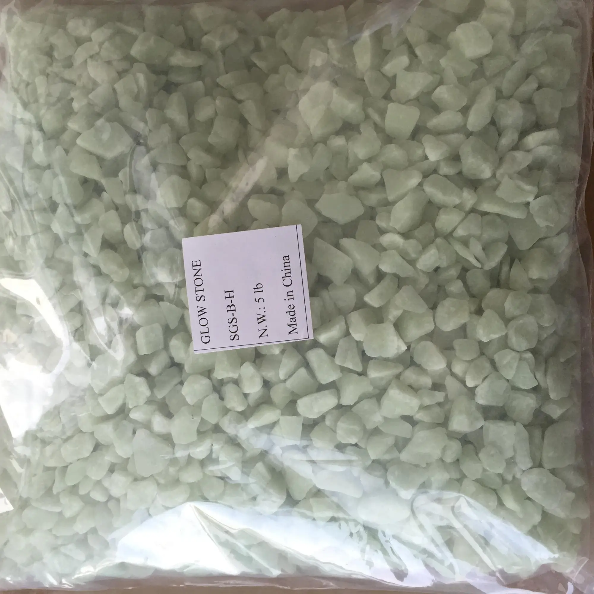 organic plastic glow chips for polishing marble stone