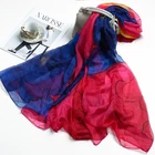 Customized Pattern Silk Scarf Chiffon Silk Scarf