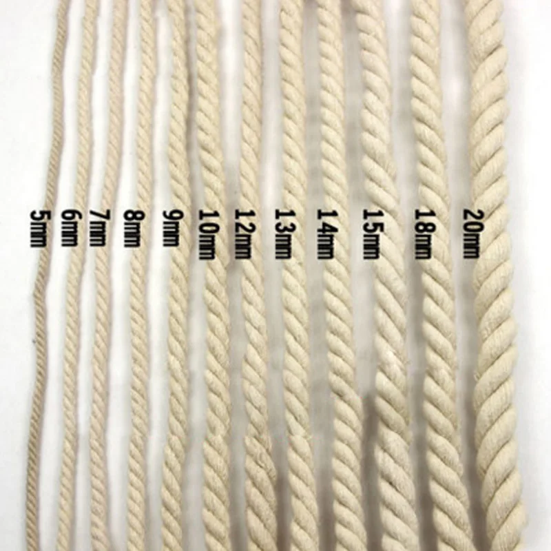 412 mm 100 m Twisted T/C Cotton Rope, View T/C Cotton Rope, HONGDA