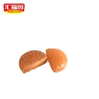 Top quality orange shape orange flavor bonbons hard candy