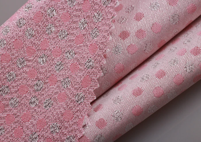 alibaba china 75d big jacquard polyester fabric with big size lady garment