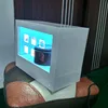 10inch transparent lcd video advertising display box