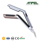 Private Label Hair Tools Hair Straightener and Hair Curler In One with LED Indicator