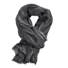 Viscose twill plaid fashion soft long 40 x 72 inches men head scarf arab Scarves