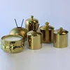 Golden series ceramic scented candle jar fragrance diffuser
