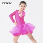 Pink Latin Girl Dress Dancing Child Dress Ballet Costume