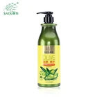 OEM hair salon products 800ml natural olive essence oil hair care shampoo for curly damage hair