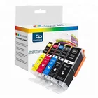 New Color Refillable printer ink cartridge pgi580 PGI-580 CLI-581 with auto reset chip compatible for PIXMA TR8570 TS9170