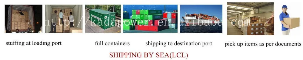 shipping by sea