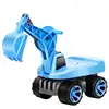 2019 new excavator toys for children can improve the baby's hands-on ability, protect the baby's development