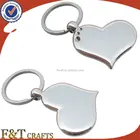 chinese factory couple wedding favors gift items metal heart keychain