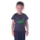 USB Athletic Shirt Running Wick Fit T Shirt Sport Quick Dry LED Light Reflective T-Shirt For Kids