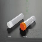 Laboratory conical flat bottom test tubes with screw caps centrifuge tube 50ml