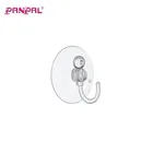 High quality bathroom clear plastic suction cup wall hanger mount hooks