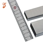 Foshan Square Hollow Pipe Decorative Polished Rectangular Stainless Steel Tube
