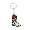 XMT111890 Motorcycle Parts Universal New Fashion Cool Motorcycle Boot Rubber Keyring Keychain Key Chain Key ring Gift Factory