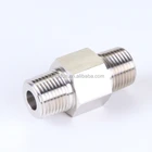 Hexagon male thread nipple /stainless stee O-SEAL pipe thread connection/Pipe nipple connection