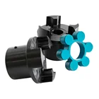 Iron Cast Steel Material High Speed High Efficiency Flexible Shaft Flange Coupling for Pump Machines