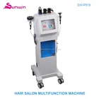 New style vertical Shampoo Conditioner Styling gel rf massage anti-hair removal washing hair care salon multifunction machine