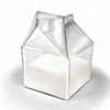 Half Pint 330ml Borosilicate Glass Milk Creamer Carton Container Glass Milk Collect Bottles