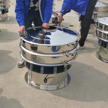 Standard Stainless Steel Circular Rotary Vibrating Sieve for Powder and Granules
