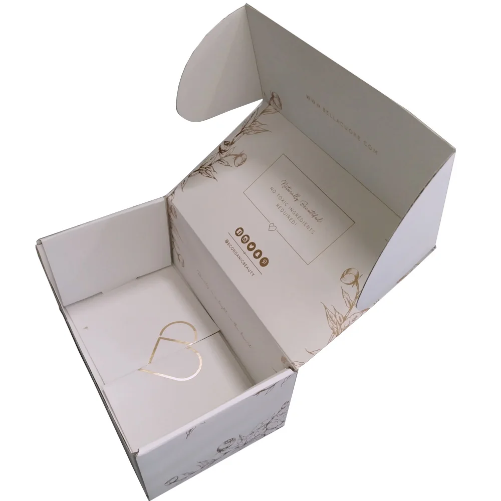 design logo and print food grade cardboard paper boxes
