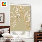 Jacquard Pattern Roller Blind Curtains Ready Made Interior Window Shades Roller Shades
