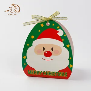 hot merry christmas candy paper gift box custom printed boxes