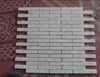 Strip White Marble Mosaic For Living Room