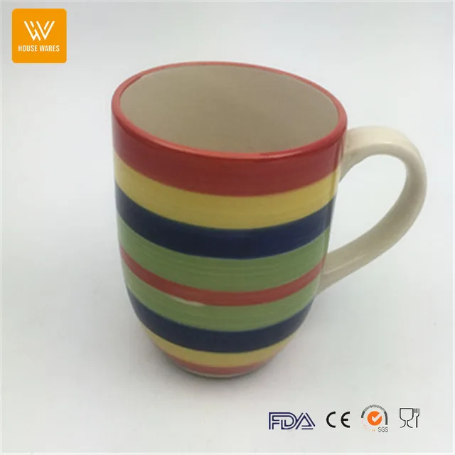 christmas series color glazed ceramic mugs/hot pink coffee mug