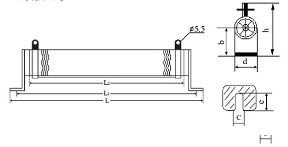 10k ohm Ceramic Tube Braking Resistor