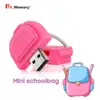 Wholesale discount schoolbag shape usb memory flash drive usb sticks for kids