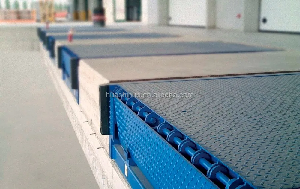 Competitive price fixed yard ramp hydraulic dock levelers