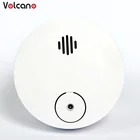 portable lithium battery operated for car wireless stand alone photoelectric smoke detector tester sensor fire alarm
