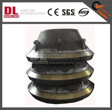 HIGH MANGANESE STEEL ORIGINAL SYMONS CONE CRUSHER CONCAVE SPARE PARTS
