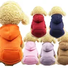 Cheap Multicolor Soft Fleece Warm Hoodie Blank Diy Dog Clothes